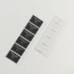 Custom logo Printing Design Adhesive Sticker Supplier Hot Sale Wholesale Customization Vinyl Packaging Label Sticker