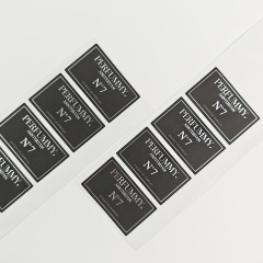 Custom logo Printing Design Adhesive Sticker Supplier Hot Sale Wholesale Customization Vinyl Packaging Label Sticker