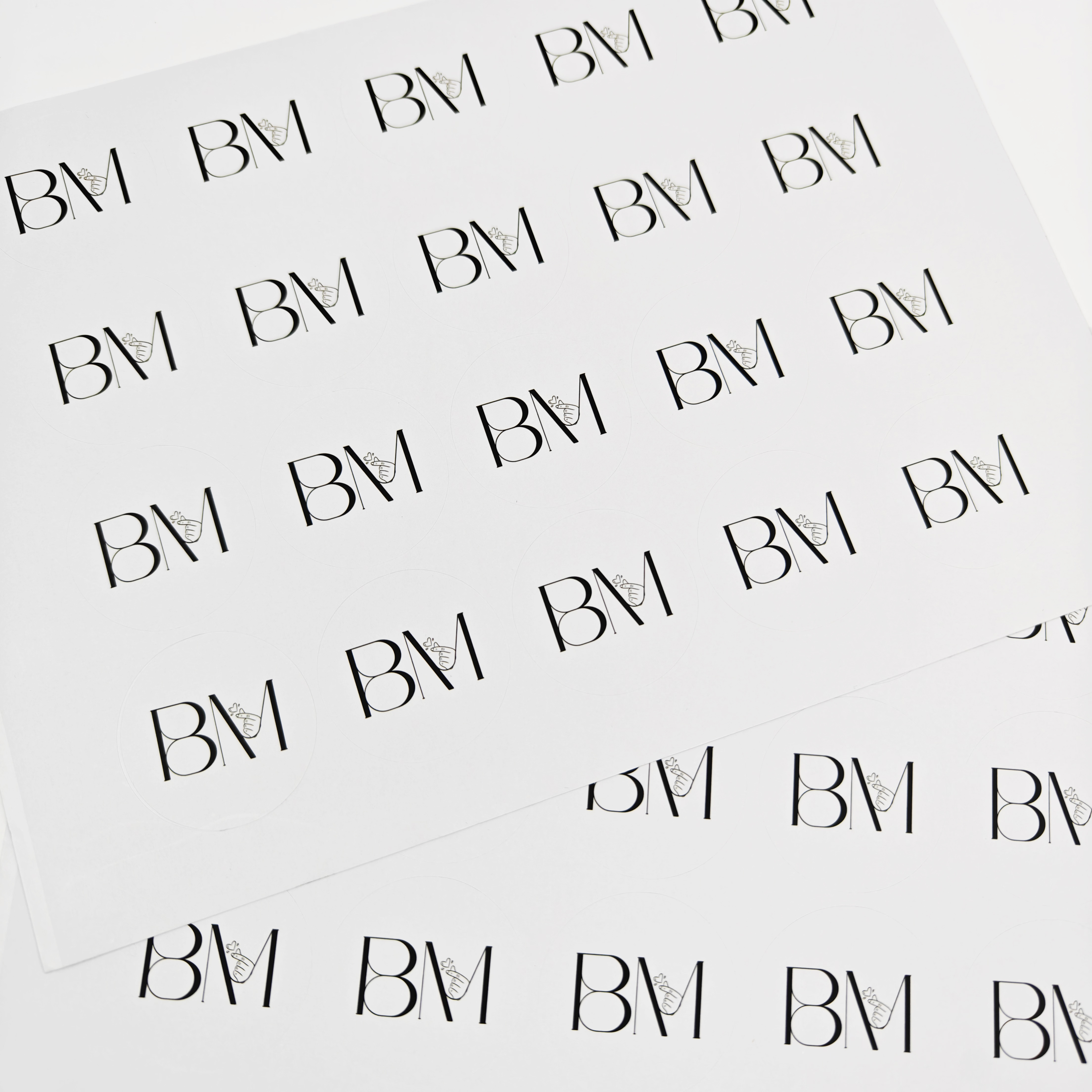 Sticker Labels logo Custom Private Packaging Label Product Professional Factory Brand logo Printing Adhesive Vinyl Labels