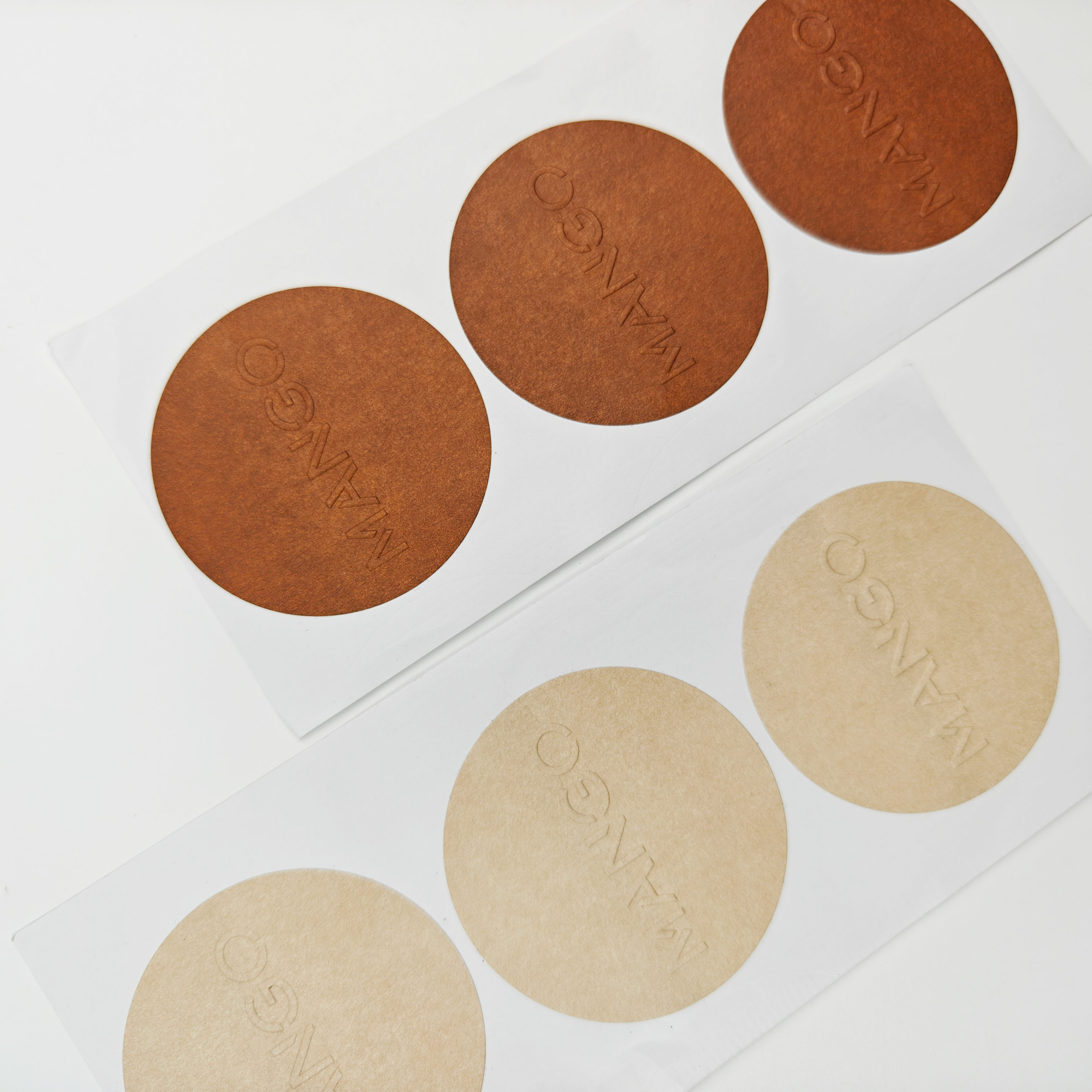 Custom Package Embossed logo Packaging Water Bottles Stickers Personalized Paper Adhesive Sealing Business Sticker for Packaging