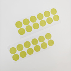 China Manufacturer Custom Printed Embossed Logo Cotton  Paper Adhesive Sticker for Grocery