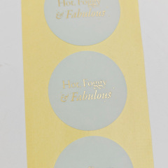 Custom Printed Thank You Packaging Label Gift Thermal Label Stickers Waterproof Adhesive Brand logo Business Packaging Labels