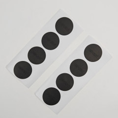 Personalized Special Textured Paper 3d Embossed Labels Sticker Custom logo Self Adhesive Packaging Label Thank You Sticker