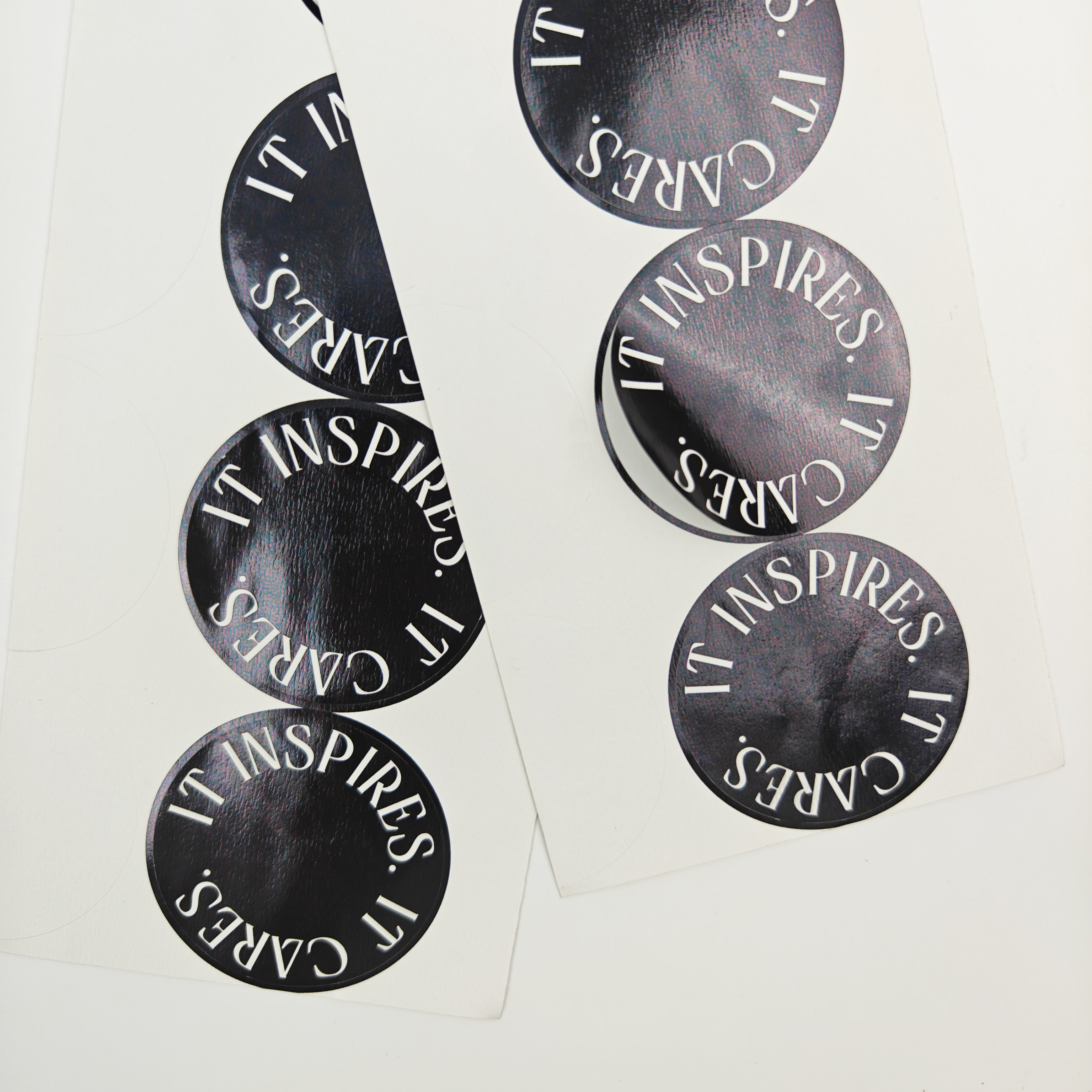 Personalized Printing logo Manufacturer Stickers Vinyl Sticker Paper Label for Supporting Small Business