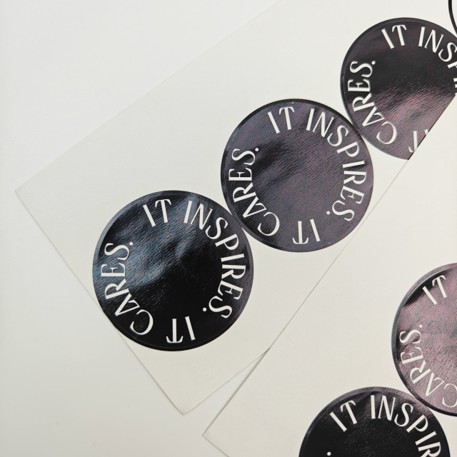 Personalized Printing logo Manufacturer Stickers Vinyl Sticker Paper Label for Supporting Small Business