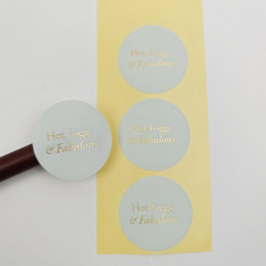 Custom Printed Thank You Packaging Label Gift Thermal Label Stickers Waterproof Adhesive Brand logo Business Packaging Labels