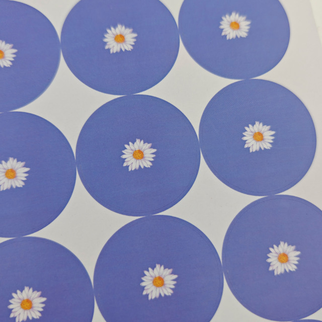 Eco-friendly Round Shape Thank You Stickers for Small Business Support Custom Colorful Printing Adhesive Vinyl Stickers