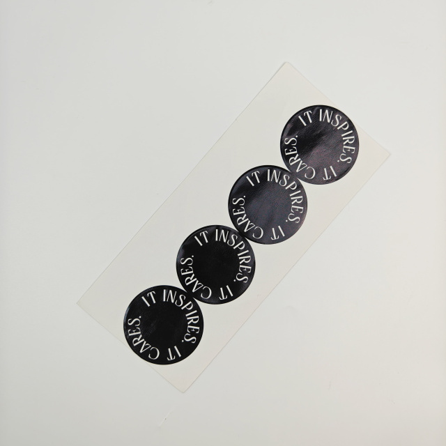 Personalized Printing logo Manufacturer Stickers Vinyl Sticker Paper Label for Supporting Small Business