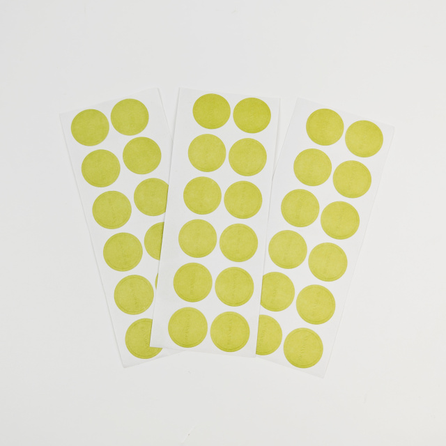 China Manufacturer Custom Printed Embossed Logo Cotton  Paper Adhesive Sticker for Grocery