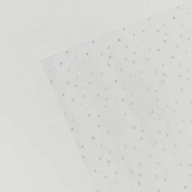 Custom Printed Logo 17gsm Recycled Materials Silk Tissue Paper
