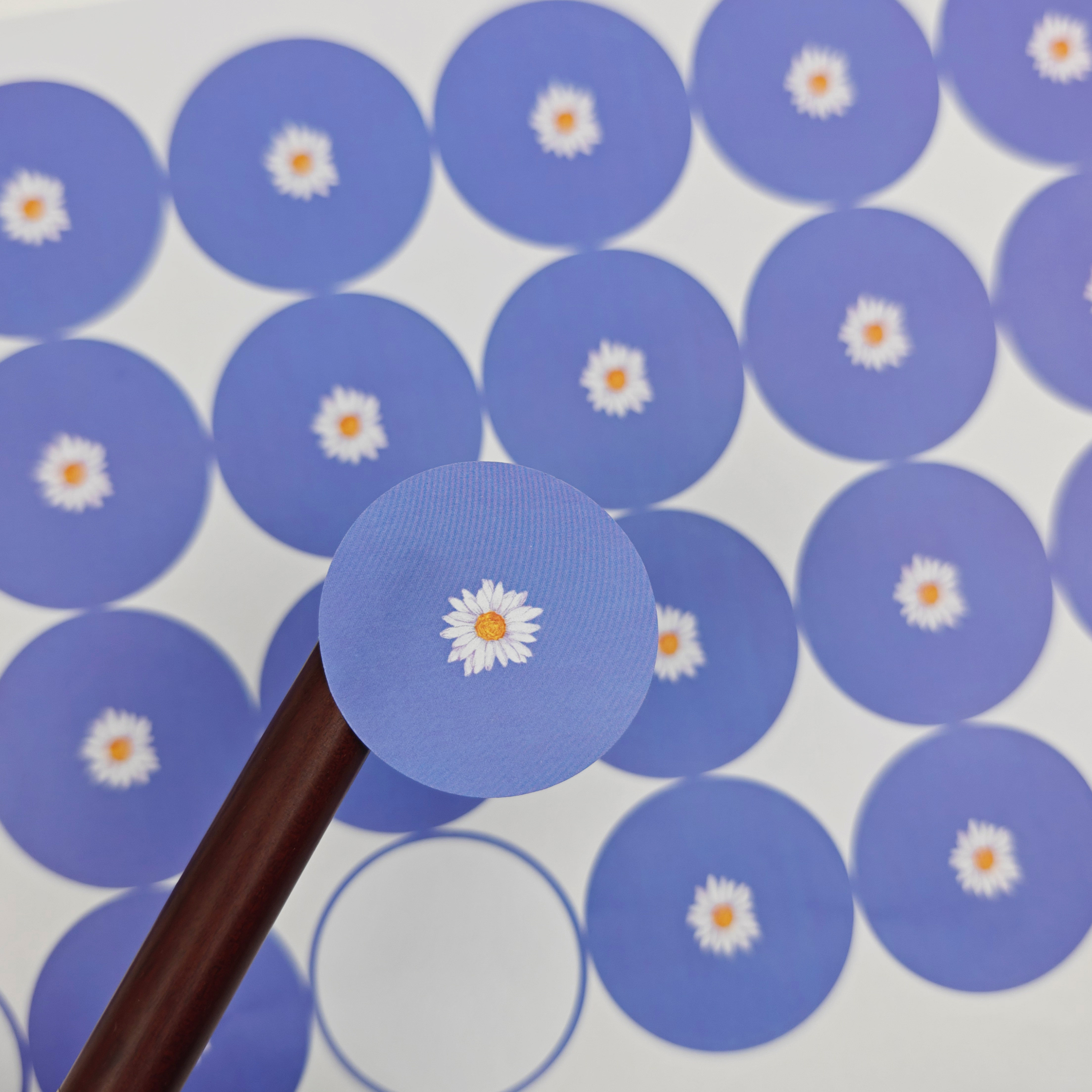 Eco-friendly Round Shape Thank You Stickers for Small Business Support Custom Colorful Printing Adhesive Vinyl Stickers