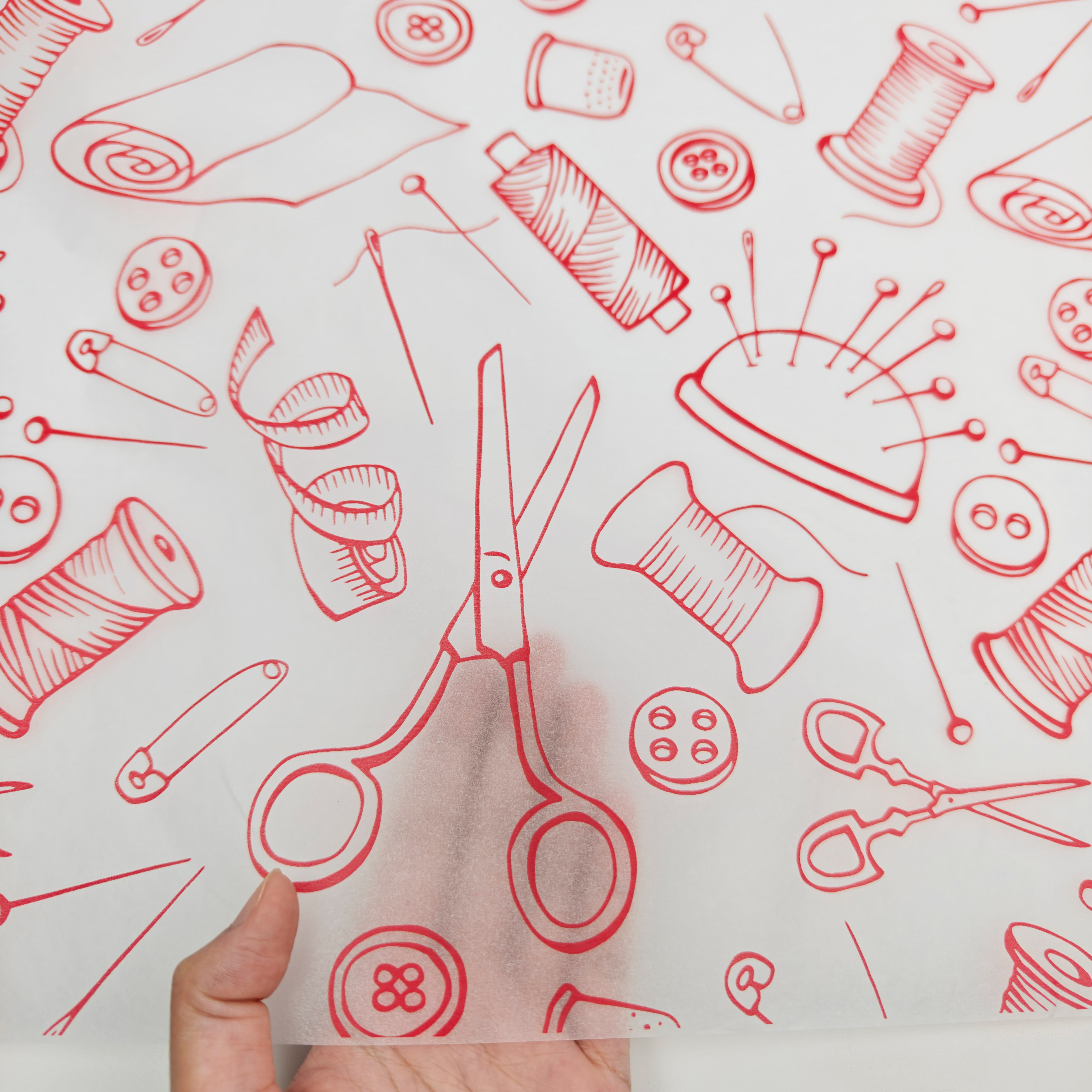 Recycled Custom Logo Tissue Paper 50x70cm Silk Screen Printed Wrapping Paper Factory Wholesale for Gifts & Apparel