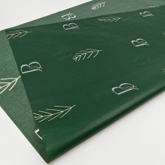 Custom Logo Printed Tissue Paper Recycled Silk Screen Printing Wrapping Paper for Clothes & Gift Packaging