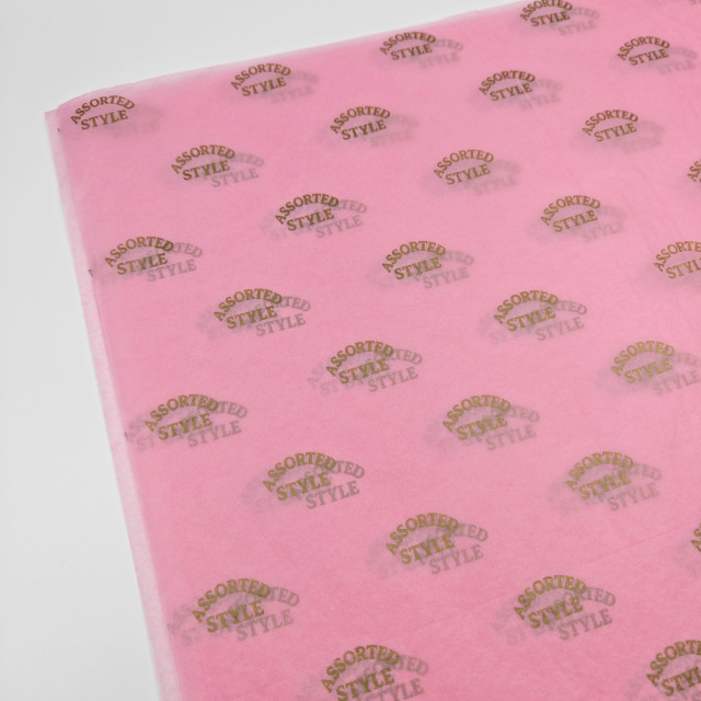 Wholesale Customized Printed Gift Wrap Tissue Paper Eco Friendly Silk Screen Printing Wrapping Paper for Clothing Packaging