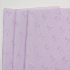 Custom Logo 17g Tissue Paper High Quality Printed Wrapping Paper for Gifts Clothing & Bouquets