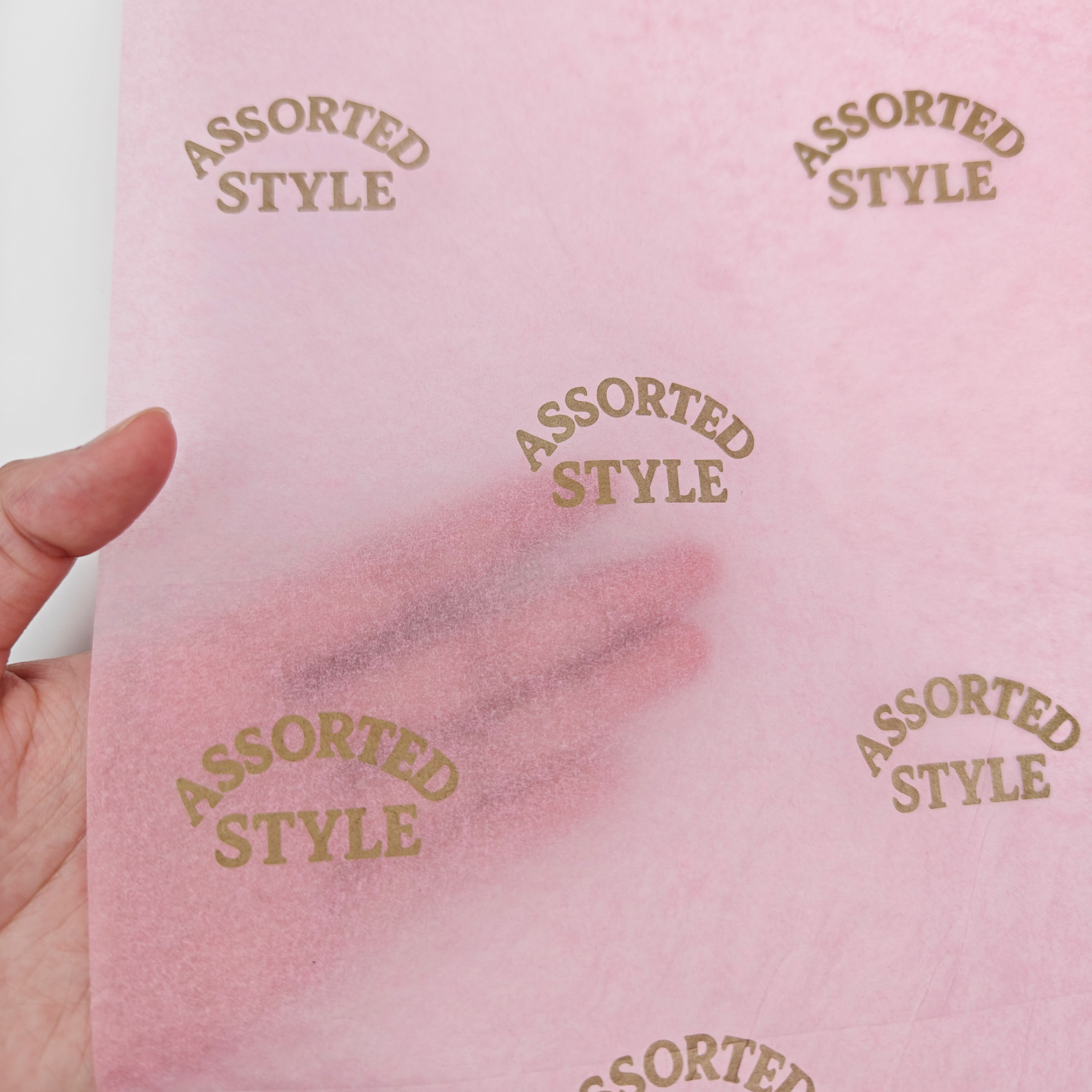 Wholesale Customized Printed Gift Wrap Tissue Paper Eco Friendly Silk Screen Printing Wrapping Paper for Clothing Packaging