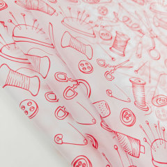 Recycled Custom Logo Tissue Paper 50x70cm Silk Screen Printed Wrapping Paper Factory Wholesale for Gifts & Apparel