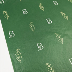Custom Logo Printed Tissue Paper Recycled Silk Screen Printing Wrapping Paper for Clothes & Gift Packaging