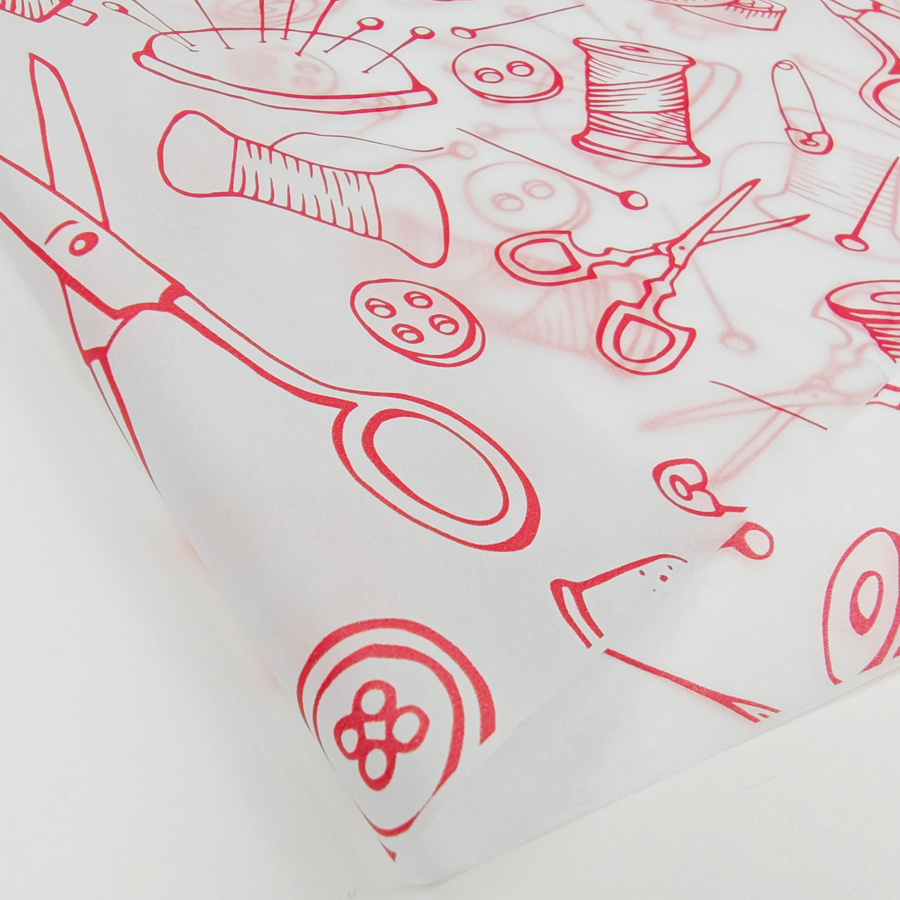 Recycled Custom Logo Tissue Paper 50x70cm Silk Screen Printed Wrapping Paper Factory Wholesale for Gifts & Apparel