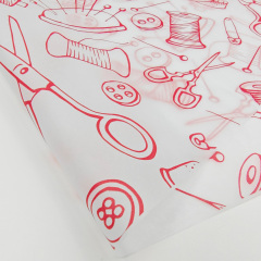Recycled Custom Logo Tissue Paper 50x70cm Silk Screen Printed Wrapping Paper Factory Wholesale for Gifts & Apparel