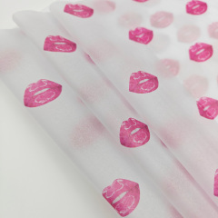 Luxury Printed logo Clothes Shoes Gift Tissue Paper for Small Business Custom Designed Coated Single Side Wrapping Packing Paper