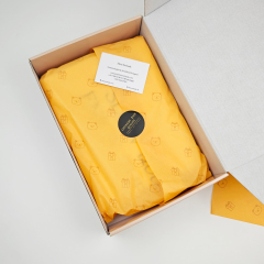 Custom Printed Logo Tissue Paper 17g/22g Recycled Wood Pulp Wrapping Paper for Gift & Clothing Packaging