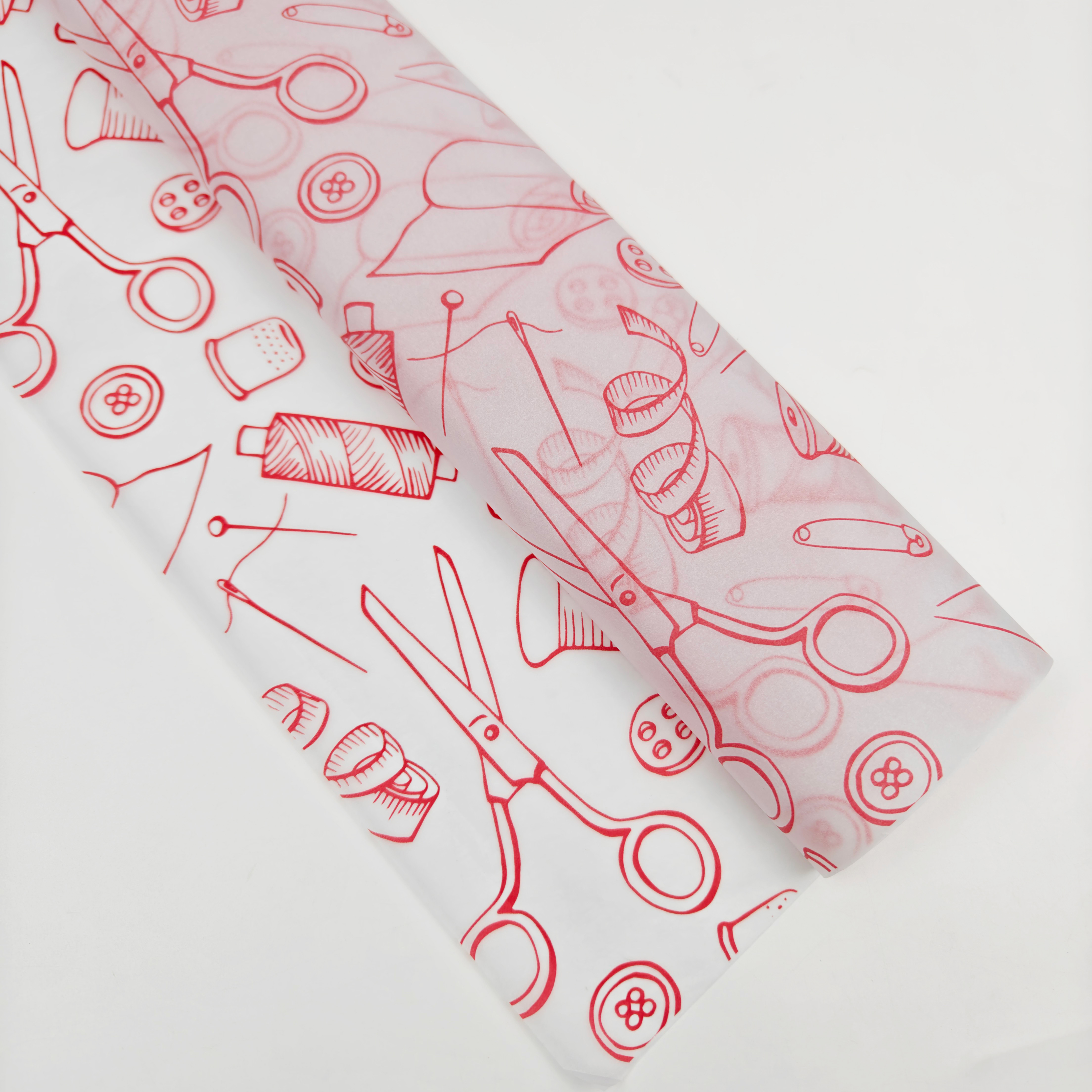 Recycled Custom Logo Tissue Paper 50x70cm Silk Screen Printed Wrapping Paper Factory Wholesale for Gifts & Apparel