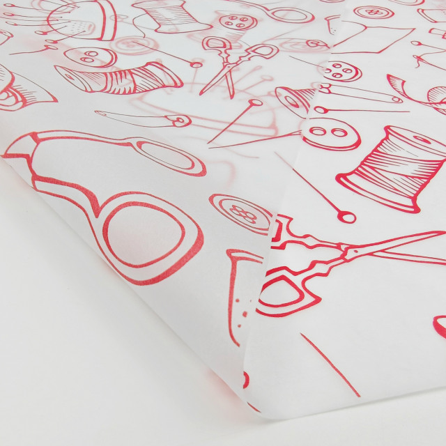 Recycled Custom Logo Tissue Paper 50x70cm Silk Screen Printed Wrapping Paper Factory Wholesale for Gifts & Apparel