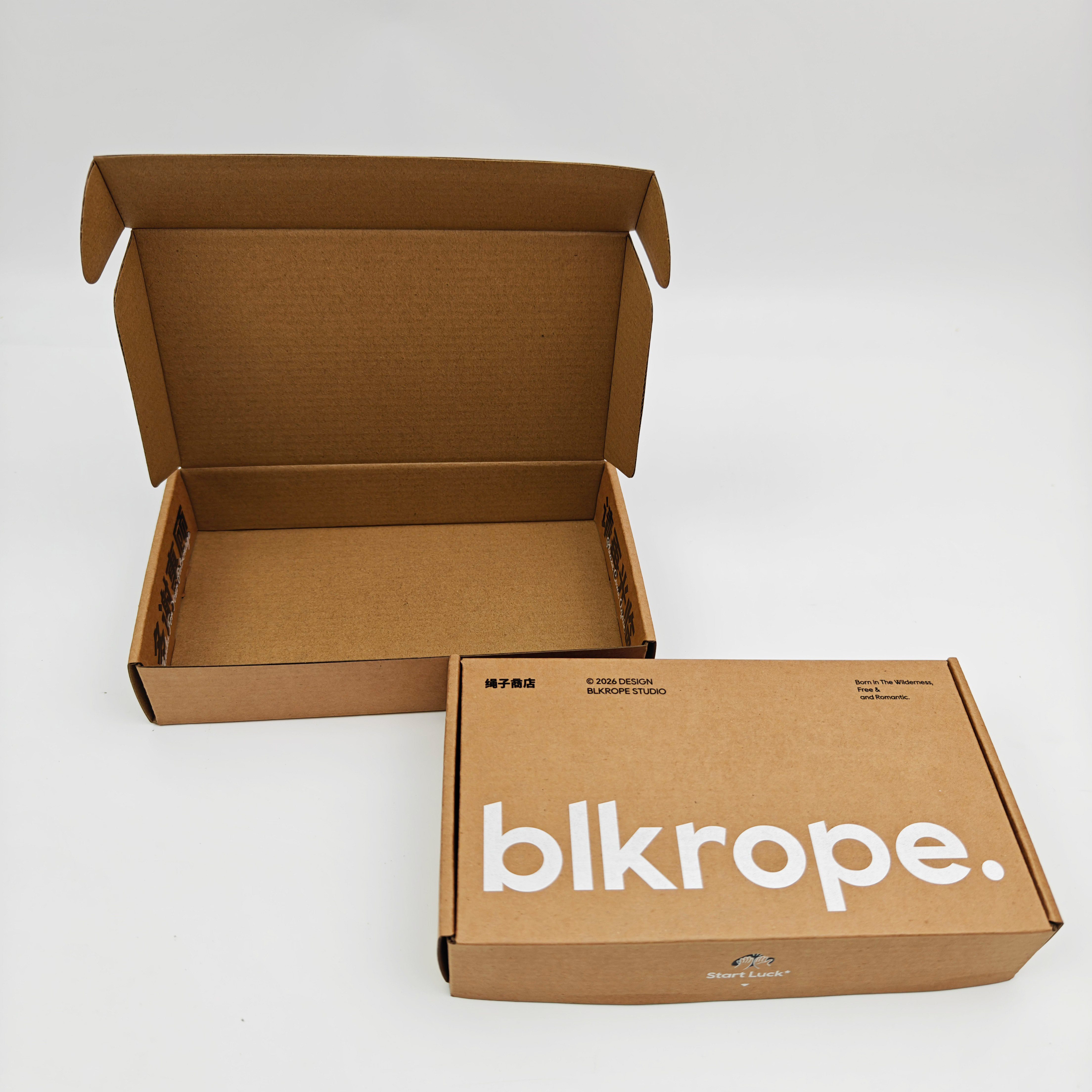 Eco-Friendly Foldable Kraft Paper Box