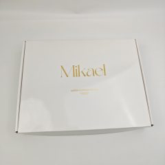 Glossy Gift Mailer Packaging with Custom Logo Design