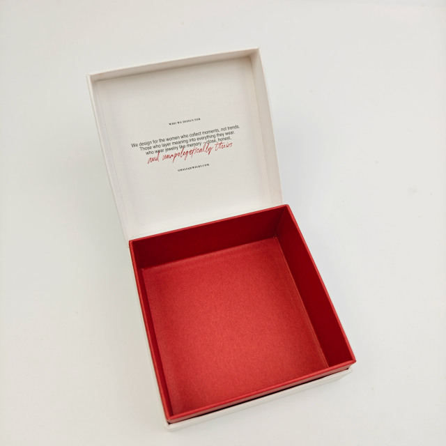 Custom Logo Rigid Paper Box with Closure
