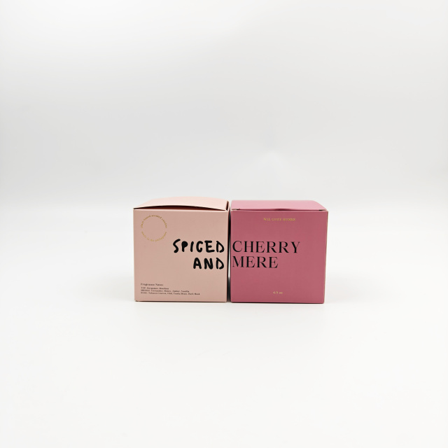 Luxury Scented Candle Gift Packaging Box