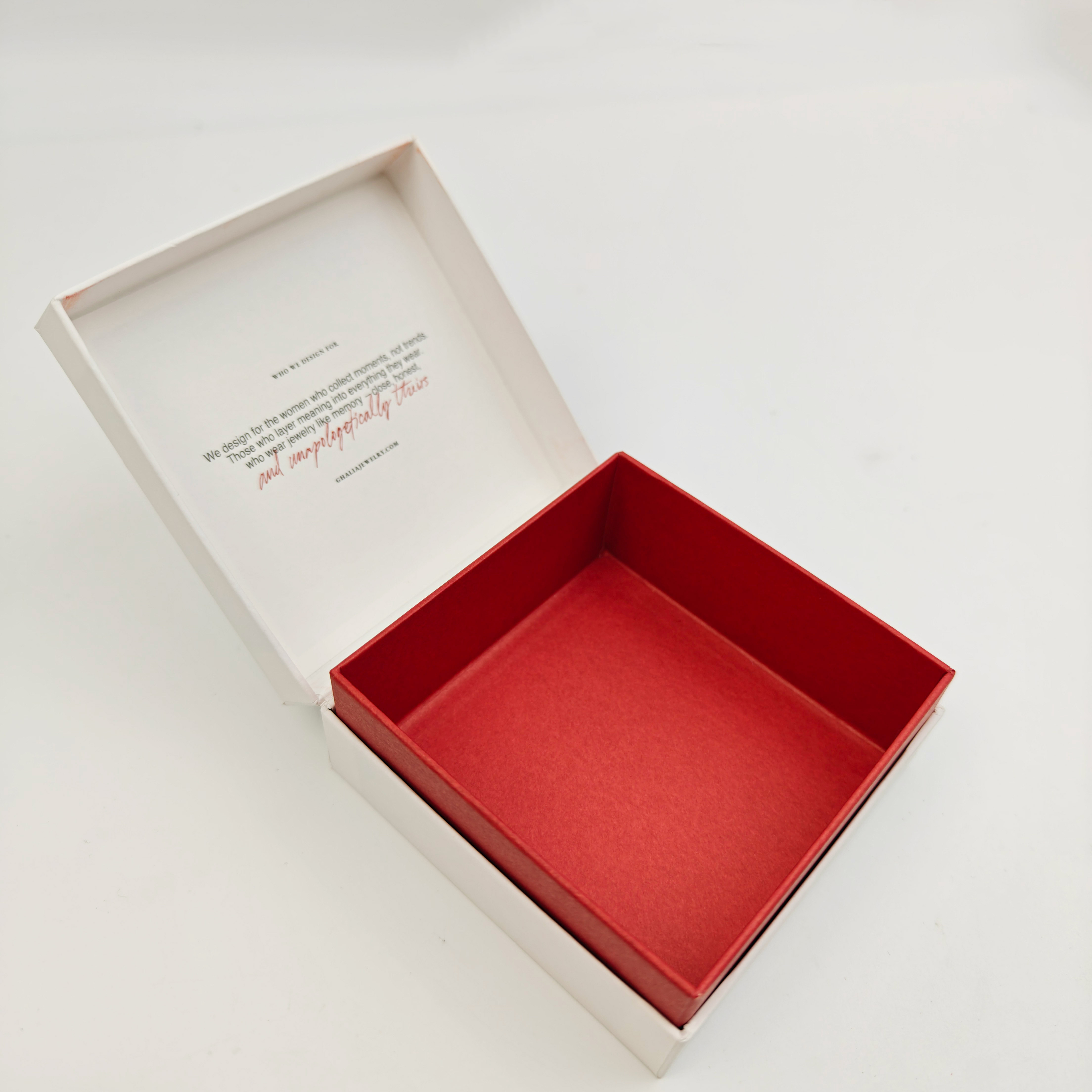 Custom Logo Rigid Paper Box with Closure