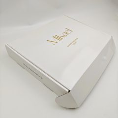 Glossy Gift Mailer Packaging with Custom Logo Design