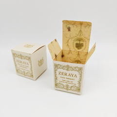 Wholesale Custom Logo Glossy Finish Small Paper Boxes For Candles