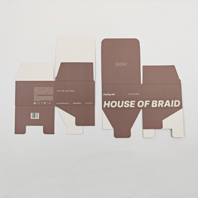 Small Batch Custom UV Logo Skin Care Paper Packaging Boxes
