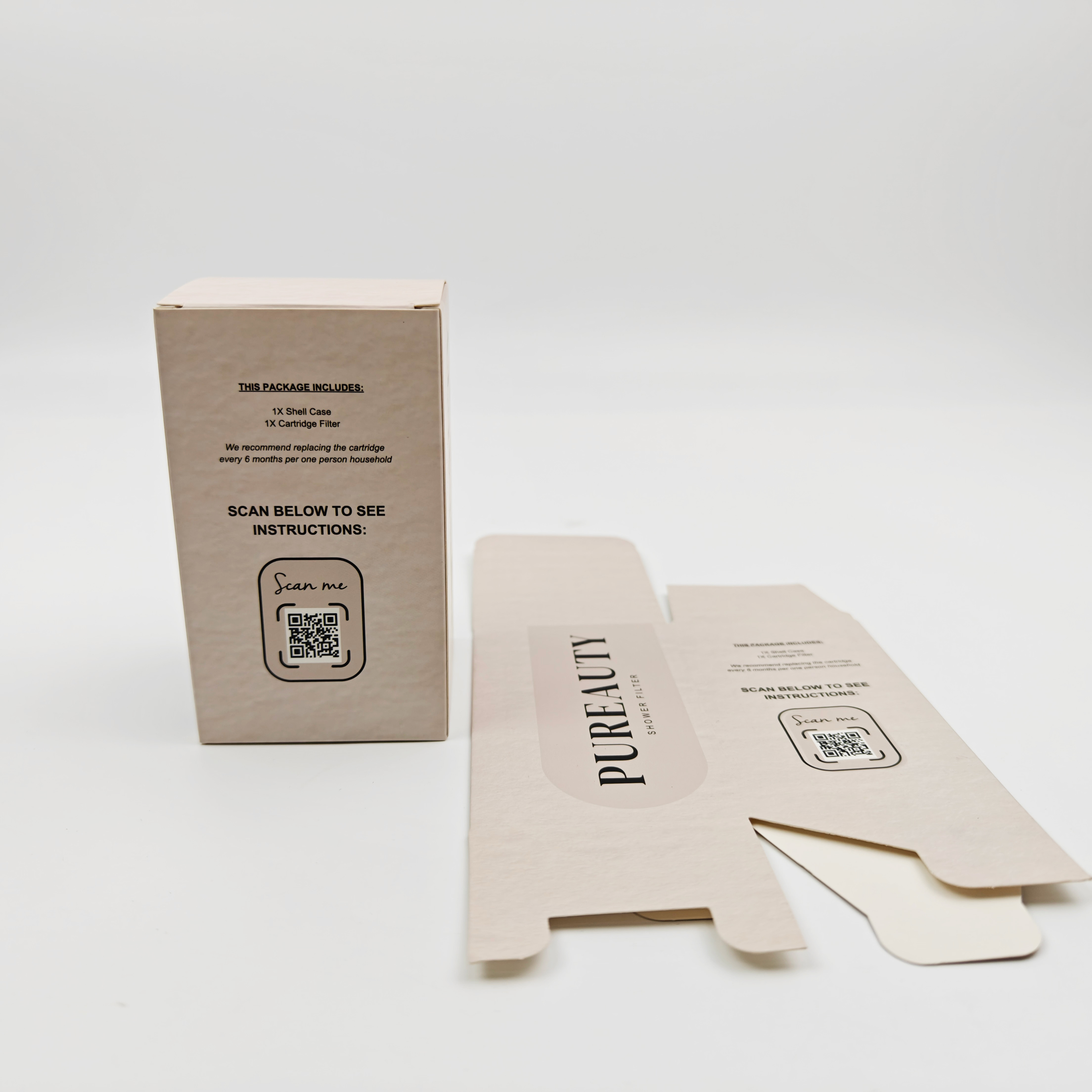 Custom Logo Close Bottom Skincare & Cosmetic Gift Packaging Boxes