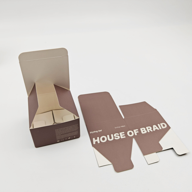 Small Batch Custom UV Logo Skin Care Paper Packaging Boxes