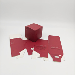 Recyclable 4C Printed UV Logo Candle Boxes For Small Business