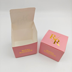 Small Business Recyclable Wholesale Pink Candle Boxes For Gift Candle Packaging