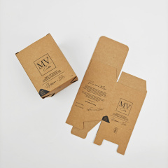 Wholesale Custom Foldable Luxury Kraft Shipping Packaging Boxes for Scented Candles