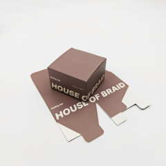 Small Batch Custom UV Logo Skin Care Paper Packaging Boxes