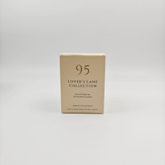 Luxury Recyclable Gold Foil Candle Boxes