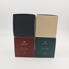 Wholesale Eco‑Friendly Foldable Embossed Logo Art Paper Gift Boxes With Sleeve