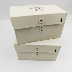 Customizable White Kraft Packaging Boxes With Insert For Luxury Candles