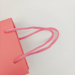 Custom Logo Ribbon Handle Paper Bags Luxury Gift & Shopping Bags for Clothing Retail & Boutiques