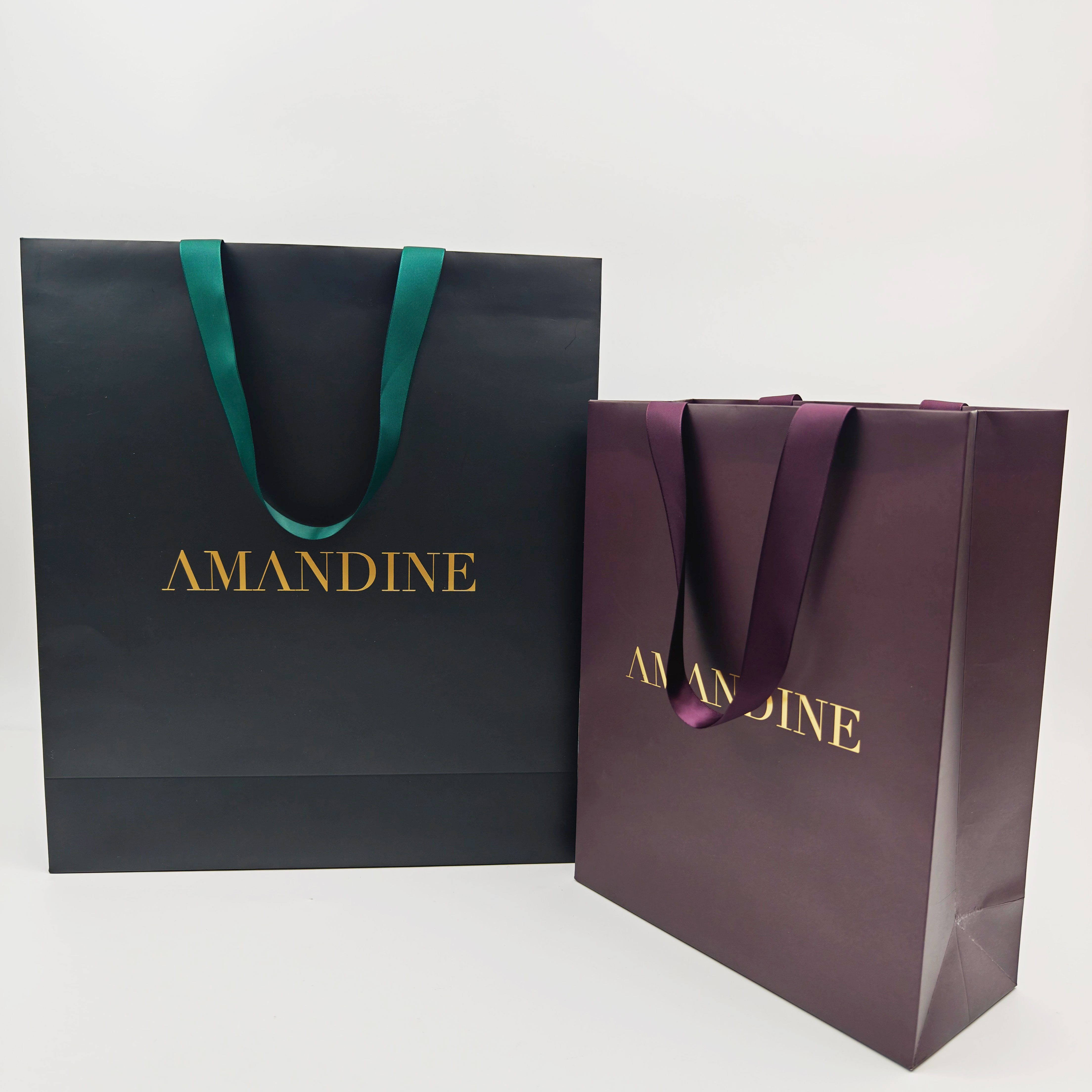 Custom Logo Printed Luxury Art Paper Gift & Shopping Bags for Clothing Underwear & Jewelry