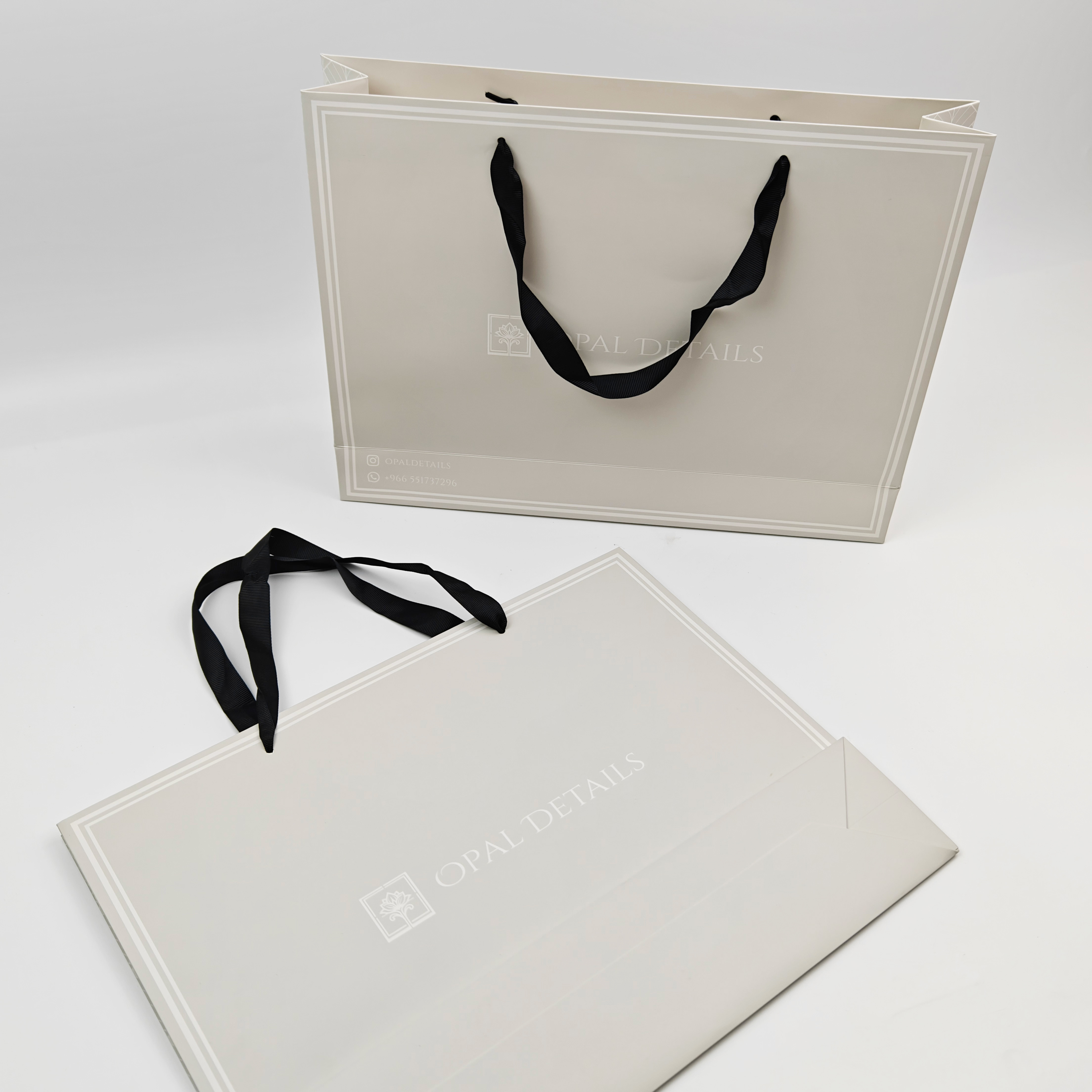 Premium Luxury Thick Coated Paper Shopping Bags