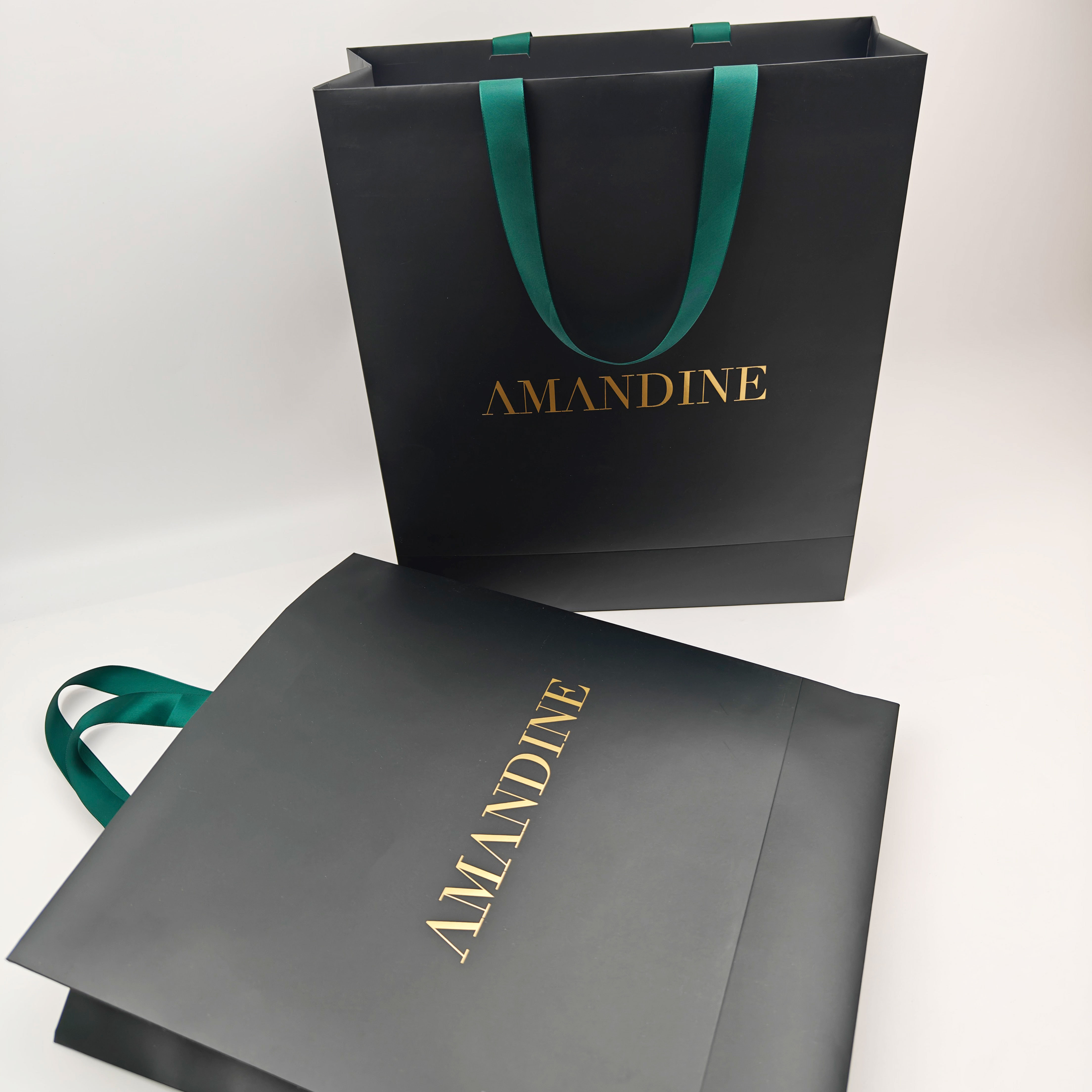 Custom Logo Printed Luxury Art Paper Gift & Shopping Bags for Clothing Underwear & Jewelry