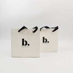 Luxury Custom Logo Paper Gift Bags Wholesale Paper Shopping Bags with Handles